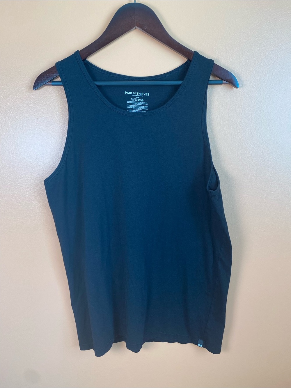 Pair of Thieves Men's Casual Tank Top Black Size Large